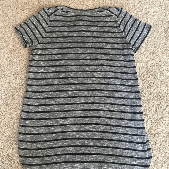 Striped Tee with Side Slits - Picture 4 of 5